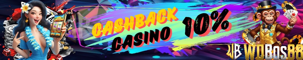 WDBOS88 - Cashback Hari Rabu Casino 10%